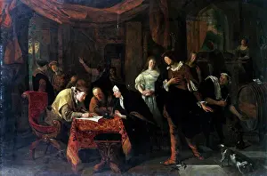 Large Group Of People Prints: The Marriage of Tobias and Sarah