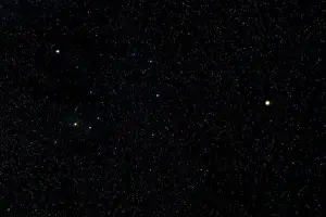 Galactic Prints: Mars and Saturn next to Antares