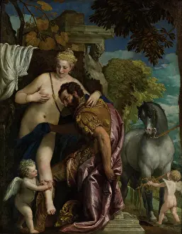 Emperor Prints: Mars and Venus United by Love 1570s Paolo Veronese (Paolo Caliari)
