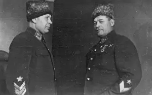Soviet Prints: Marshal S. K. Timoshenko (Commander-in-Chief of the Southwestern Direction and Hero of the Soviet Union)