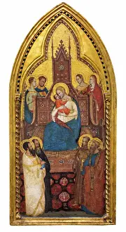 Angel Prints: Mary and Child with Eight Saints. To 1340. (attributed to the Master of San Lucchese)