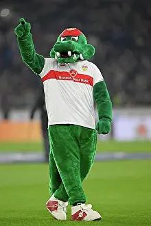 Sports Facility Prints: Mascot Crocodile Fritzle, VfB Stuttgart