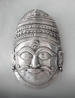 Architecture Prints: Mask of Shiva. India, Maharashtra or Karnataka