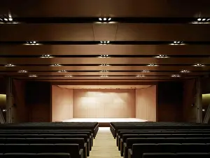 Auditorium Prints: MAST Foundation, Bologna, Italy. Architect: Labics, 2013. Auditorium
