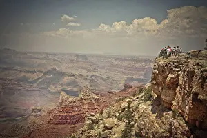 Standing Up Prints: Mather Point, Grand Canyon National Park, Arizona, USA