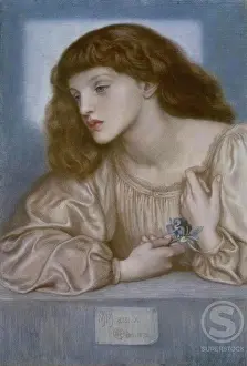 One Young Woman Only Prints: May Morris Dante Gabriel Rossetti (1828-1882/British) Oil on Canvas Christie's Images