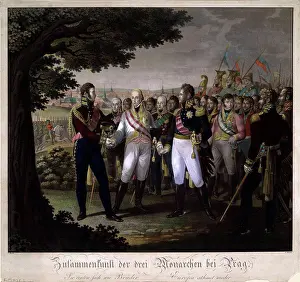 Alliance Prints: The meeting between Emperors Francis I of Austria