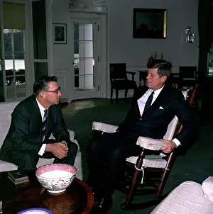 Nevada Prints: Meeting with Governor Grant Sawyer of Nevada