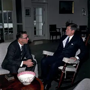 Nevada Prints: Meeting with Governor Grant Sawyer of Nevada