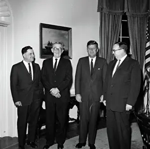 Assistant Prints: Meeting with Governor Jack R. Gage of Wyoming