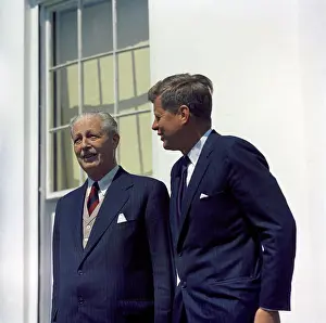 Prime Prints: Meeting with Harold Macmillan, Prime Minister of Great Britain