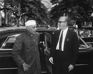 Assistant Prints: Meeting with Jawaharlal Nehru, Prime Minister of India