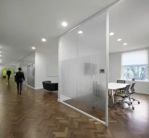 General View Prints: Meeting rooms enclosed behind a glass wall