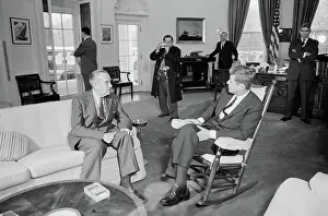 Assistant Prints: Meeting with William Averell Harriman