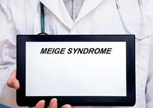 Word Prints: Meige syndrome, conceptual image