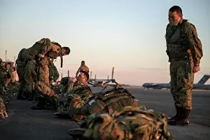 Agile Prints: Members from the Japan Ground Self-Defense Force