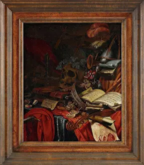 Letter Prints: Memento mori by Vinne, Vincent Laurensz