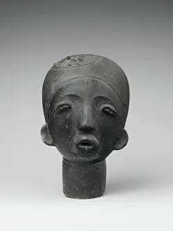 Solid Prints: Memorial Head (Ntiri) 17th century () Akan peoples The Asante