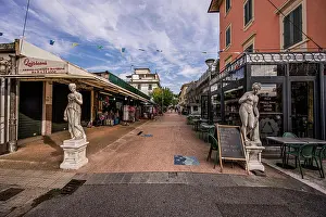 Tuscany Prints: Mercato la Salute seen from Viale G. Verdi, Montecatini Terme, Tuscany, Italy