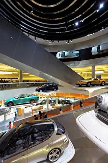Bavaria Prints: Mercedes-Benz concept cars in their museum gallery and showroom in Mercedesstrasse in Stuttgart