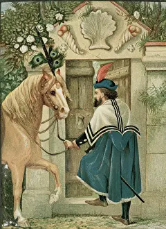 Literatureuk Prints: The Merchant Found A Little Door In The Wall