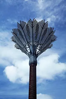 Danita Delimont Prints: Metal Nikau Palms by Artist Ian Athfield