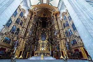Catedral Prints: Mexico City Metropolitan Cathedral, Mexico city, Mexico, Central America
