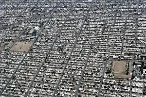 Mexico Prints: Mexico City seen from above, Mexico