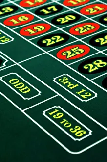Gaming Prints: Mexico cruise. Princess Cruises Dawn Princess casino. Gaming table