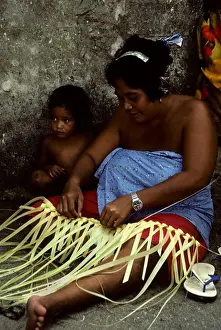 Native People Prints: MICRONESIA, CAROLINE ISLS. PULAP ISLAND