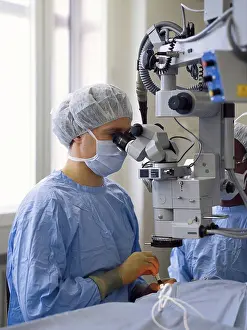 Surgical Gown Prints: Microsurgery