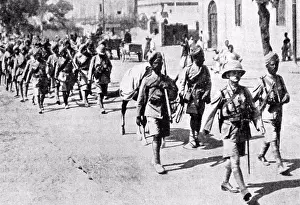 India Prints: The Middle Eastern theatre of World War I was the scene of action between 29 October 1914
