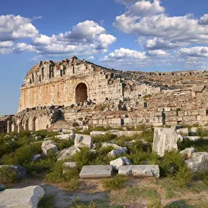 Theater Prints: Miletus, city and ruins for architecture