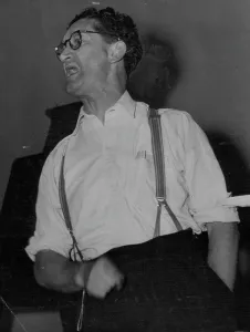 1950 Prints: Milk and Ice Carters secretary, Mr
