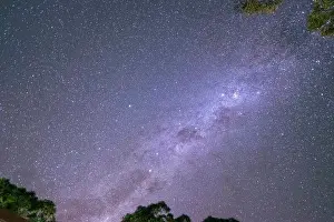 Outer Space Prints: Milky Way on night sky