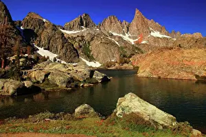 Peak Prints: The Minarets and Minaret Lake in the Ansel Adams Wilderness of California's High Sierras