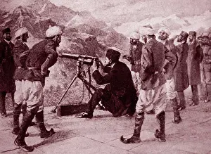 Pakistan Prints: Mir Mahmud Khan II, ruler of the princely state of Kalat in what is now the Baluchistan province of Pakistan