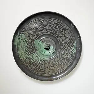 Mirror Prints: Mirror, 4th-3rd century BCE, 6 7/16 × 3/8