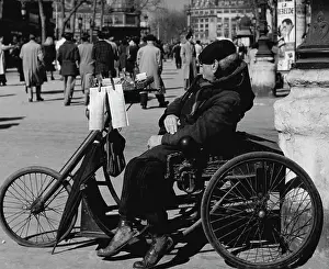 Bicycle Prints: Miscellaneous - Spanish People - Types Of People. March 6, 1955. (Photo by Steve Henty)