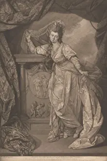 Plays Prints: Miss Farren in the Character of Hermione
