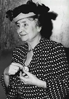 Language Prints: Miss Helen Keller in Adelaide. June 29, 1948