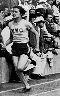 Track And Field Prints: Miss Helen Stephens won the 100 metres race at the Olympic games. August 17, 1936