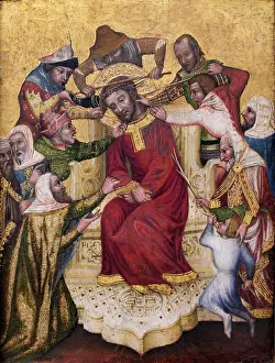 Traditionalclothing Prints: The Mocking of Christ. (Czech-. 1400/10)