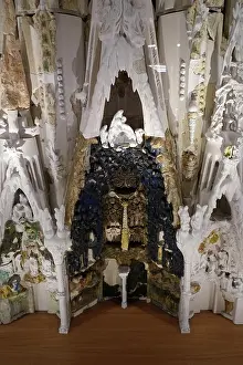 Barcelona Prints: Model of the Sagrada Familia (Nativity Façade)