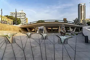 Architectural Styles Prints: Modern architecture of Eleftheria Square, Nicosia, Cyprus, Europe