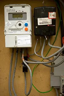 Numbers Prints: Modern Digital Electricity Meter