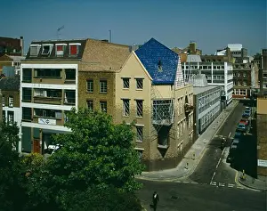 Architectural Prints: Modern house designed by Piers Gough in the City of London