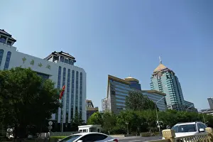 Worlds Prints: Modern skyline of Beijing, china