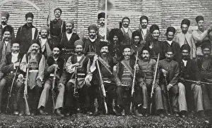 Traditionalclothing Prints: Mohammad Ali Shah's soldiers, Persian constitutional revolution