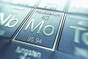 Metallic Prints: Molybdenum (Chemical Element)